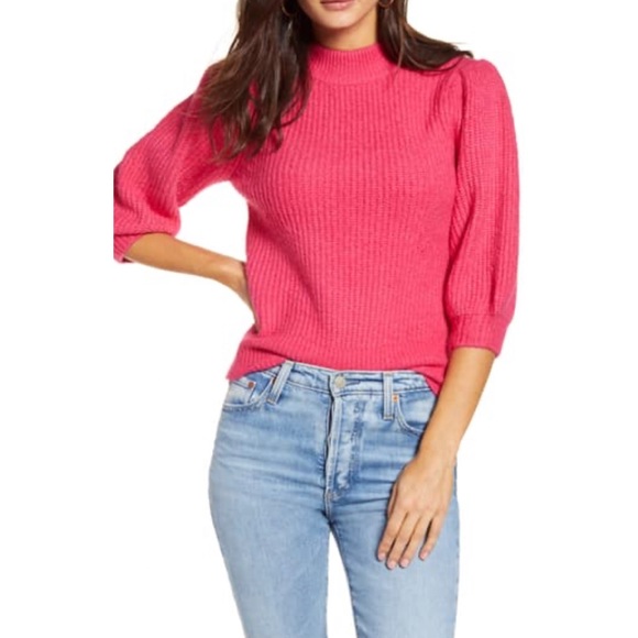 Leith Sweaters - NWOT Leith Puff Sleeve Sweater